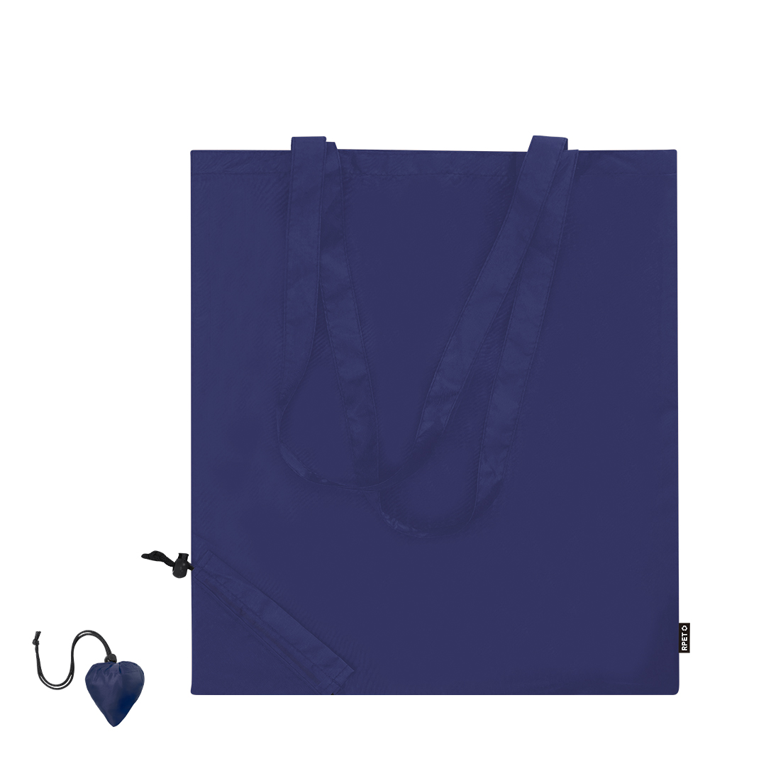Bolsa plegable personalizada Lulu de 190T RPET - Bolsas personalizadas plegables - Regalo Promocional Personalizado