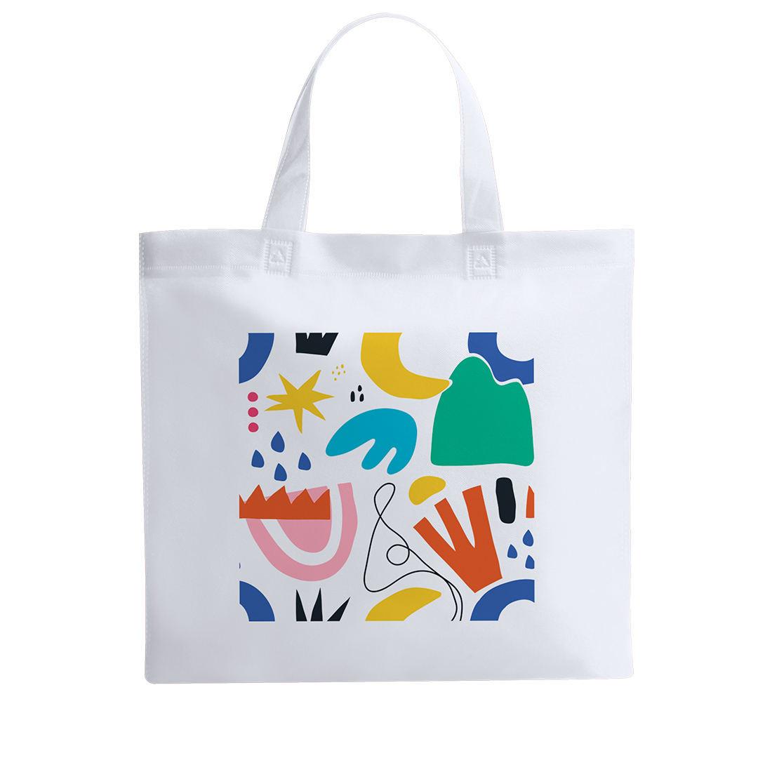 Bolsa para sublimación personalizada Gwen de non-woven compacta