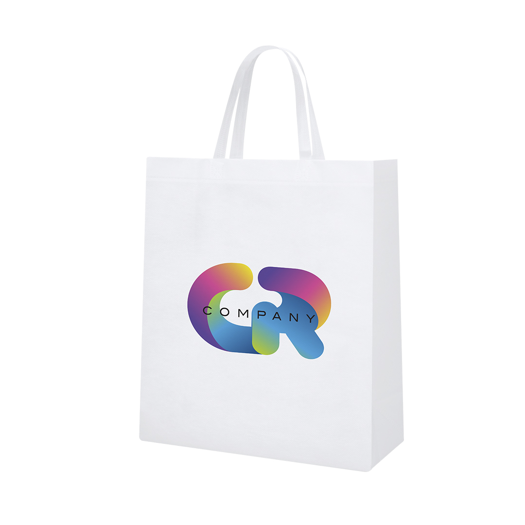 Bolsa para sublimación personalizada Godon de non-woven con fuelle - Tote Bags personalizadas - Regalo Promocional Personalizado