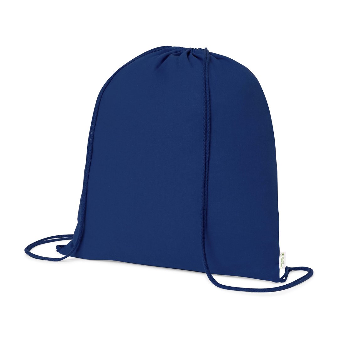 Mochila personalizada Maziu de cuerdas en algodón orgánico 120g - Mochilas personalizadas - Regalo Promocional Personalizado - vista alternativa