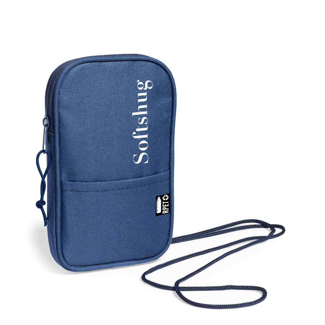 Portatodo personalizado Landry de poliéster RPET 600D con cremallera invisible - Tecnología - Regalo Promocional Personalizado - vista alternativa