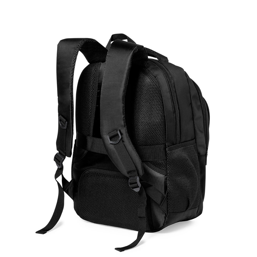 Mochila de cremallera en rnylon 420D Luffin - Mochilas personalizadas - Regalo Promocional Personalizado - vista alternativa