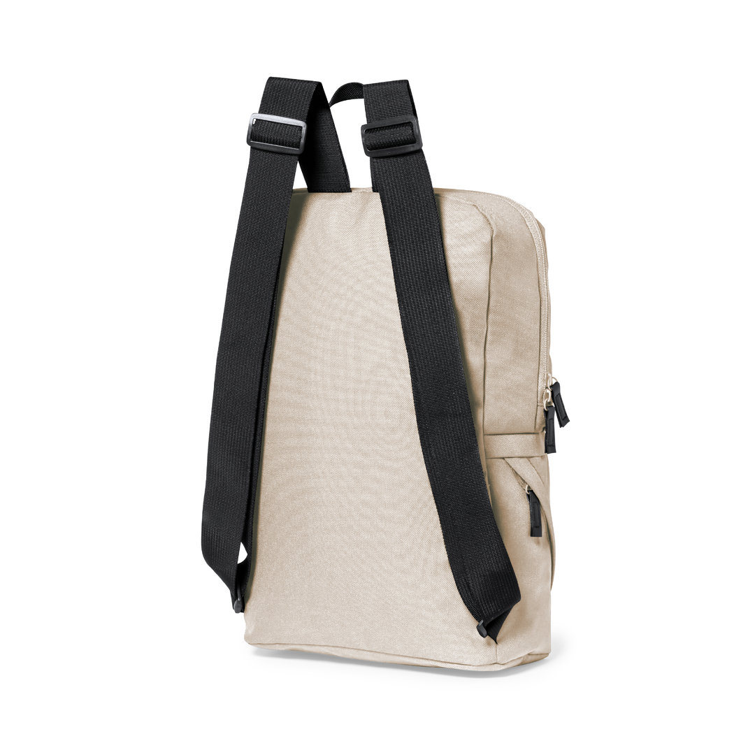 Mochila personalizada Bronul de RPET 600D con cremallera invisible - Mochilas personalizadas - Regalo Promocional Personalizado - vista alternativa
