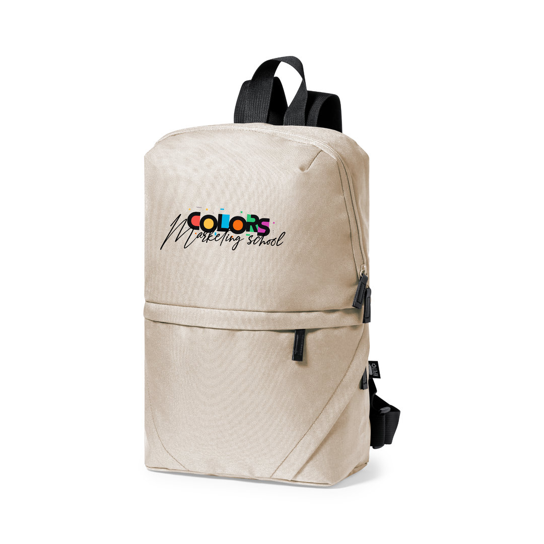 Mochila personalizada Bronul de RPET 600D con cremallera invisible - Mochilas personalizadas - Regalo Promocional Personalizado - imagen 8