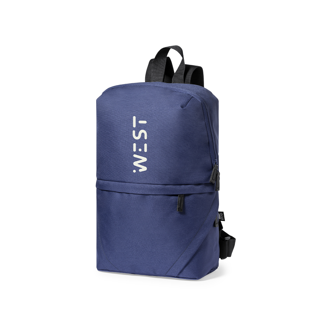 Mochila personalizada Bronul de RPET 600D con cremallera invisible - Mochilas personalizadas - Regalo Promocional Personalizado