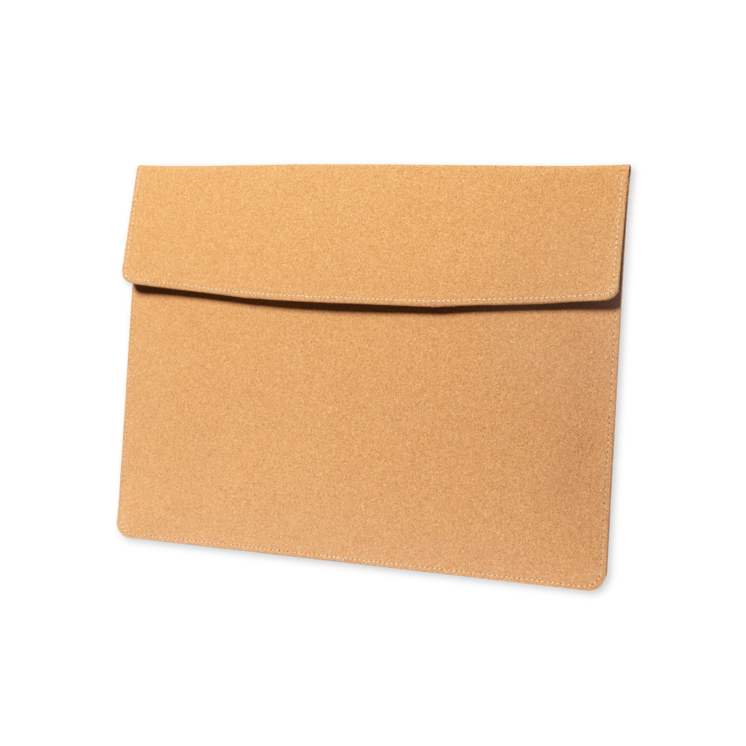 Funda para portátil personalizada Leyli de corcho natural premium