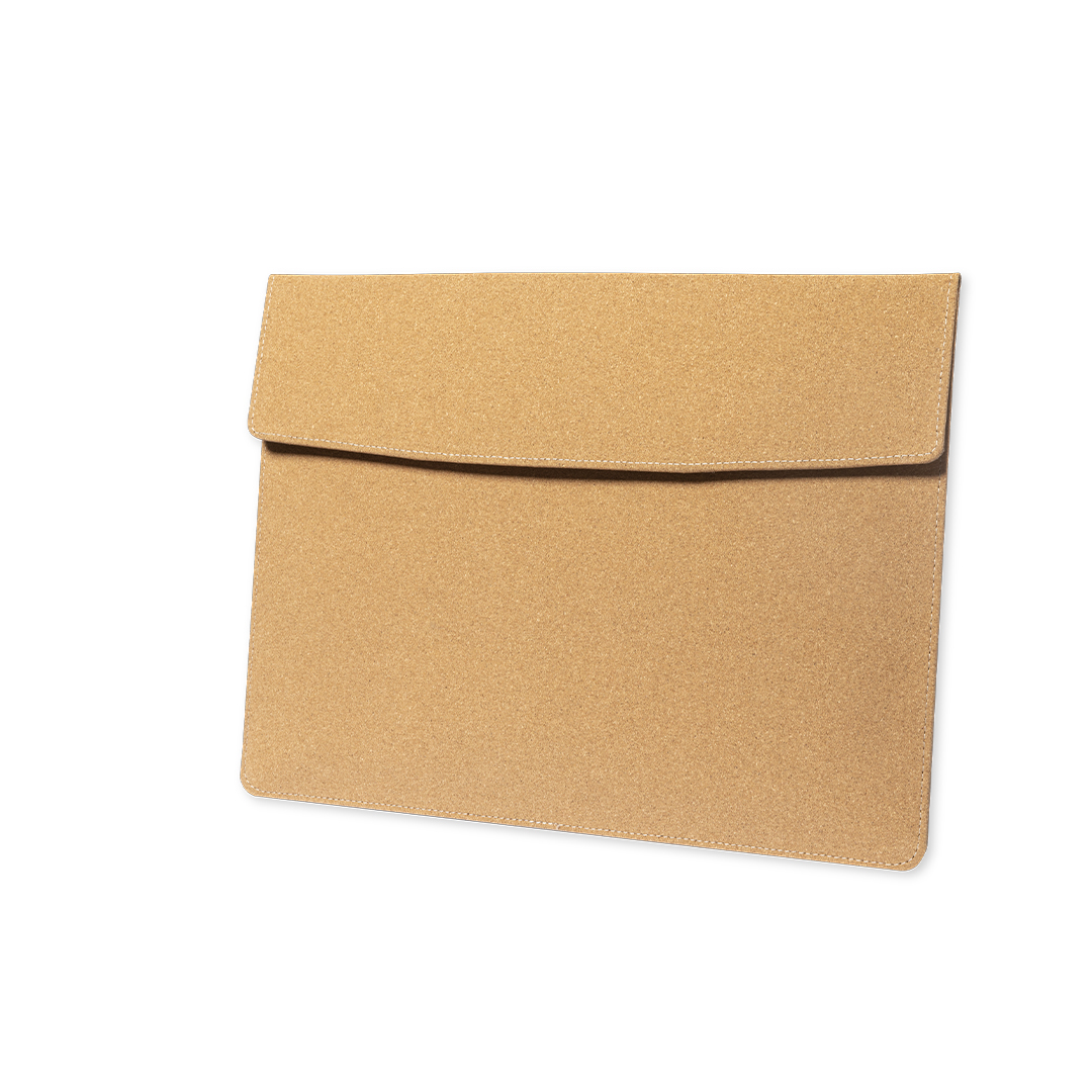 Funda para portátil personalizada Leyli de corcho natural premium - Fundas para portátil - Regalo Promocional Personalizado