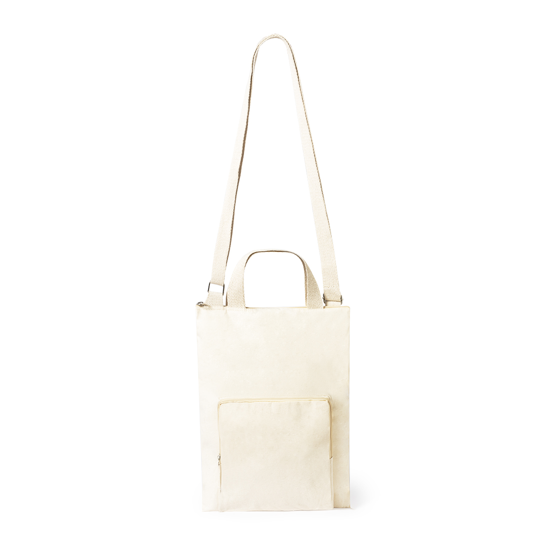 Funda para portátil personalizada Leduc de canvas natural - Fundas para portátil - Regalo Promocional Personalizado - imagen 4