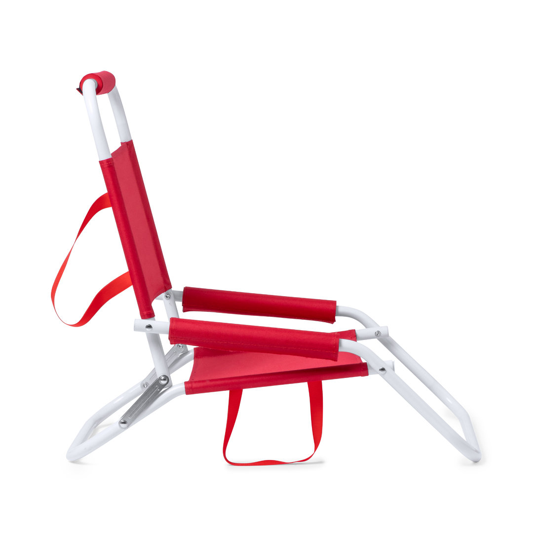 Silla plegable personalizada Coswel ligera con estructura metálica lacada - Verano - Regalo Promocional Personalizado - vista alternativa