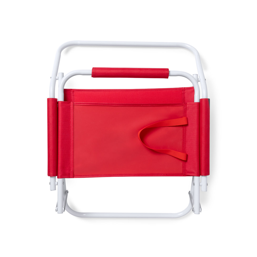 Silla plegable personalizada Coswel ligera con estructura metálica lacada - Verano - Regalo Promocional Personalizado - imagen 3