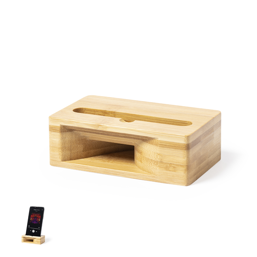 Amplificador Suijin bambú smartphone sin electrónica - Tecnología - Regalo Promocional Personalizado