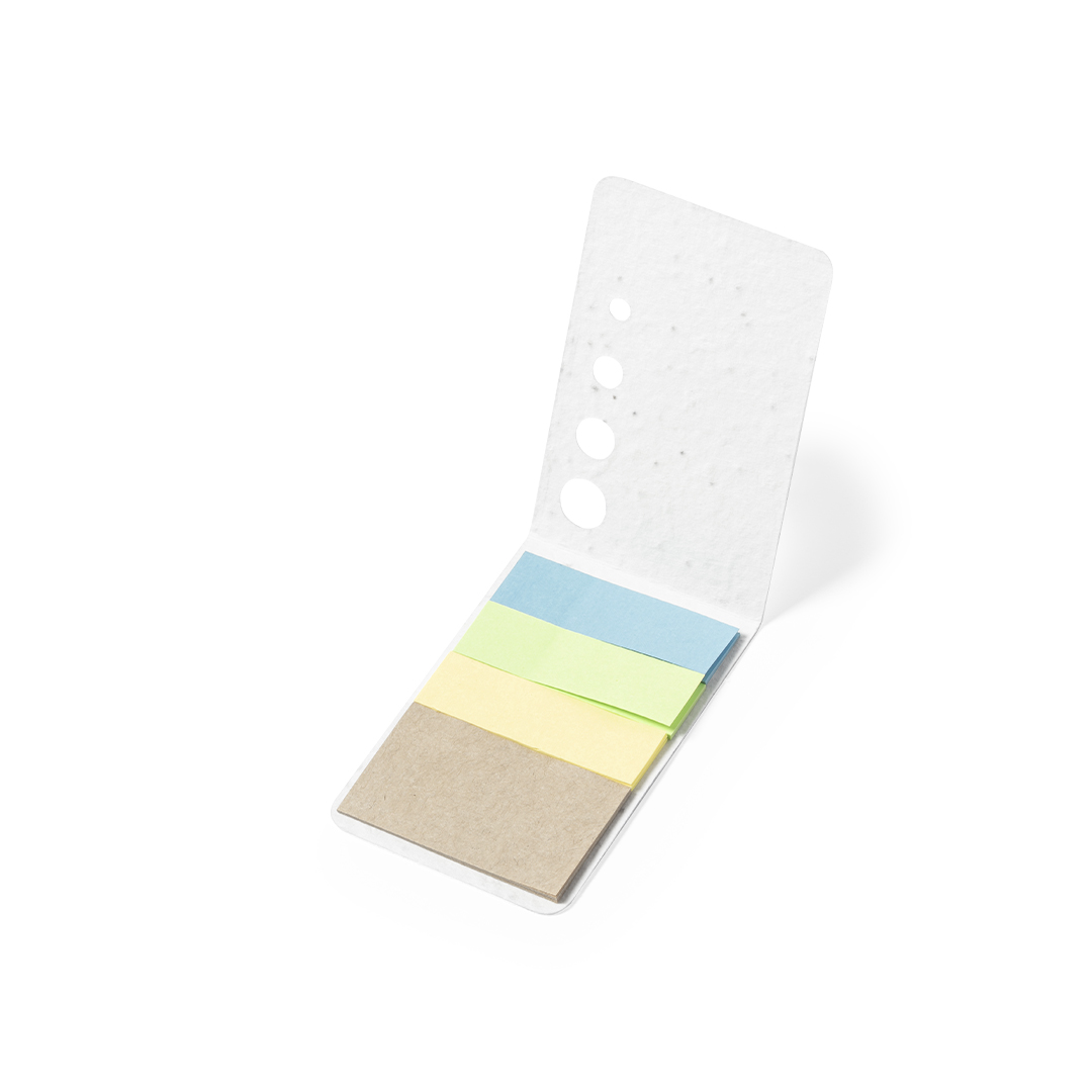 Bloc de notas personalizado con semillas Amenti de papel degradable - Tecnología - Regalo Promocional Personalizado