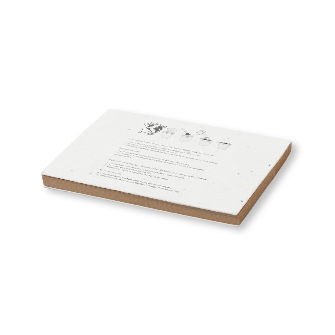 Bloc de notas personalizado con semillas Zomek de papel adhesivo kraft - Tecnología - Regalo Promocional Personalizado - imagen 4
