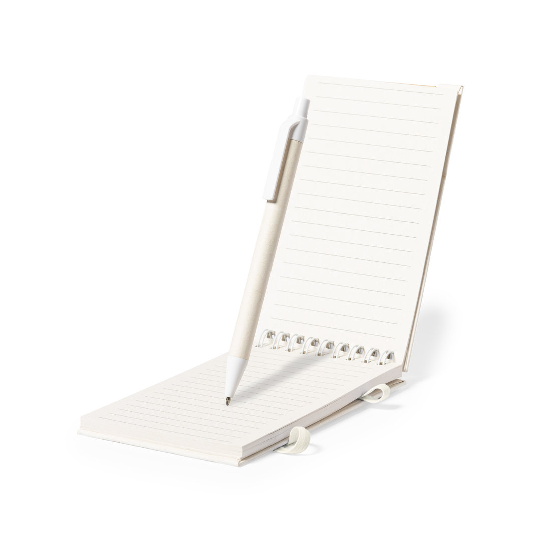Libreta soporte personalizada Minnak de cartones de leche con bambú - Oficina - Regalo Promocional Personalizado - imagen 3