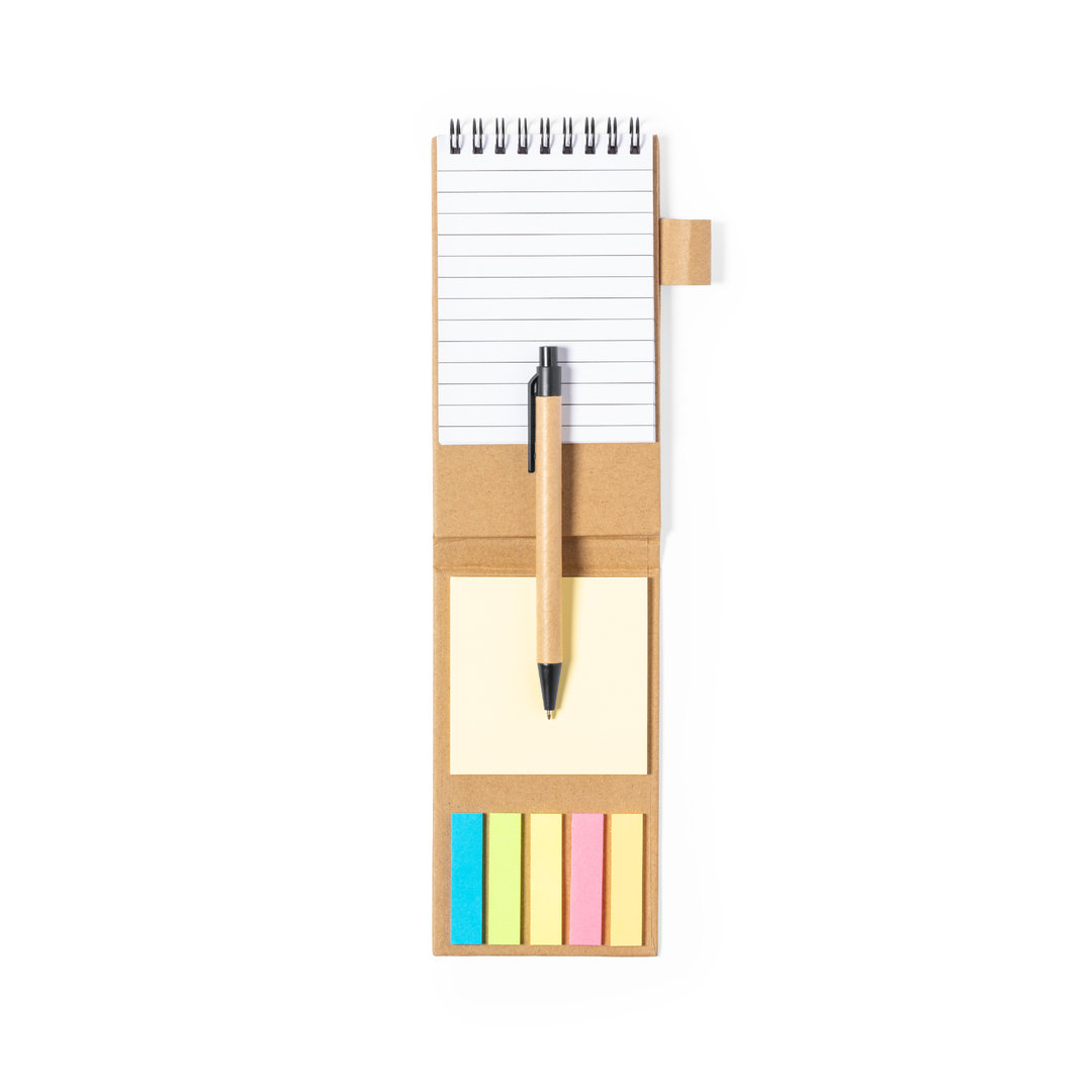 Bloc de notas personalizado con soporte Phesux de cartón reciclado con anillas - Tecnología - Regalo Promocional Personalizado - imagen 5