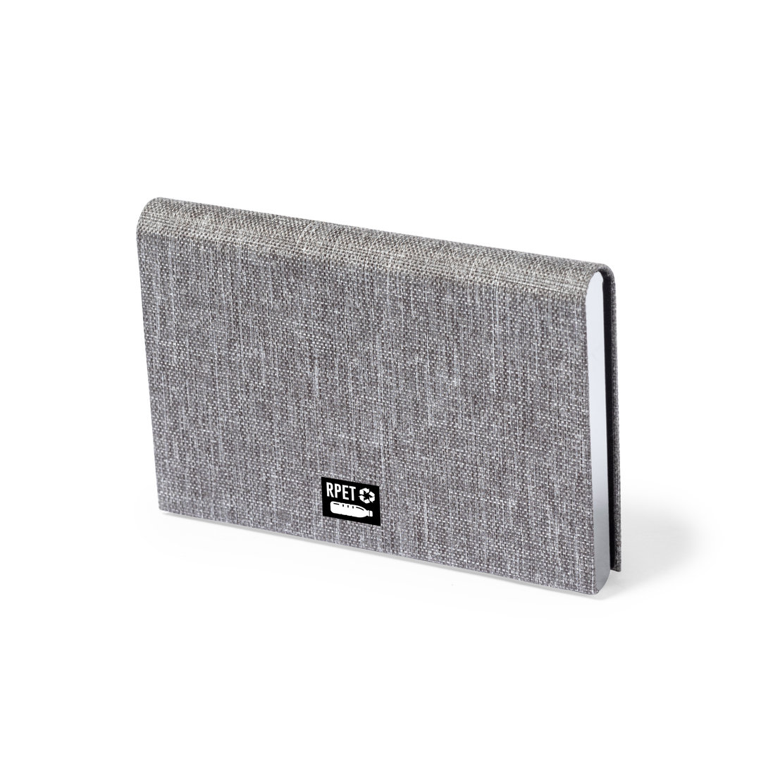 Tarjetero personalizado Restek de poliéster RPET con cierre magnético