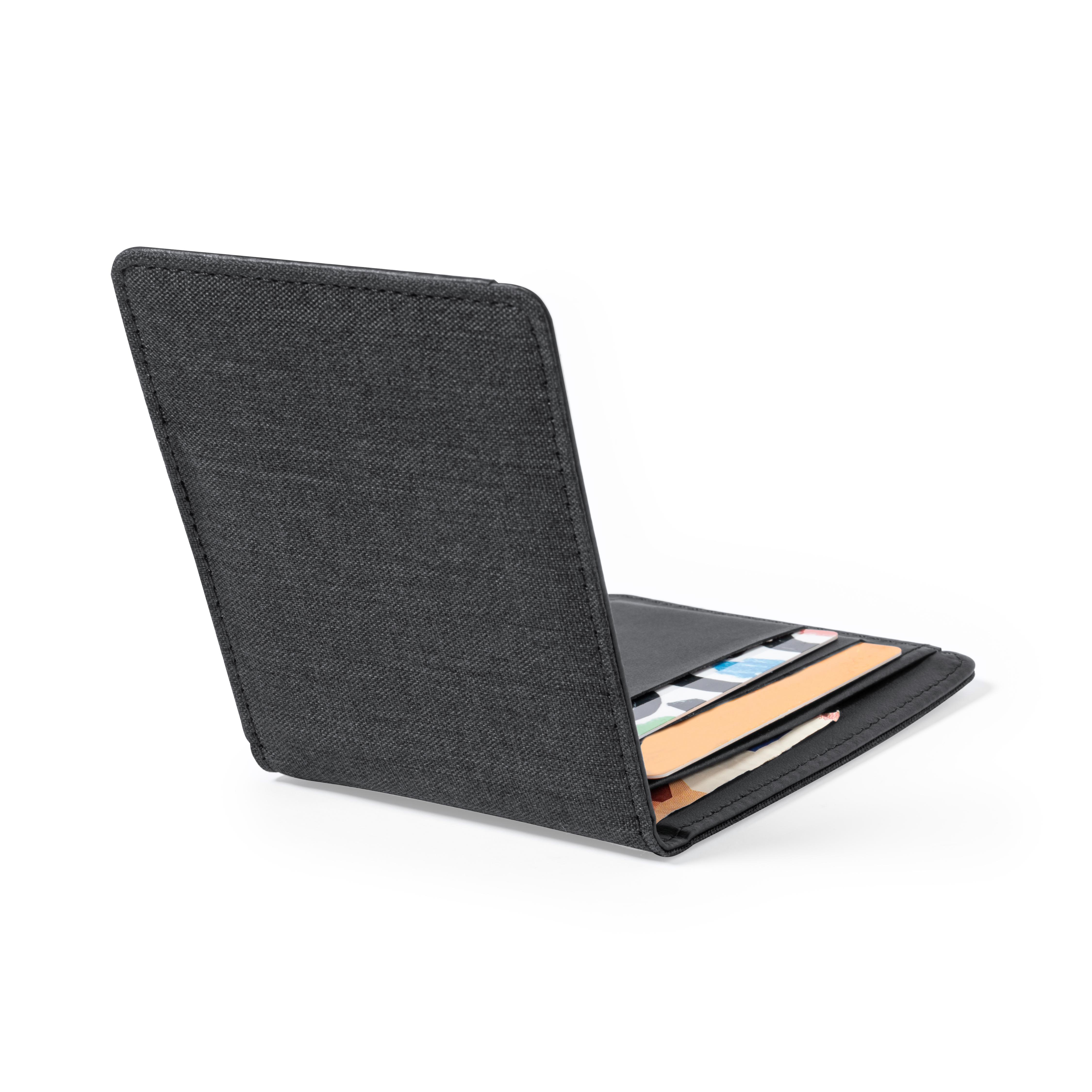 Tarjetero billeteroo personalizado Kenxo de poliéster RPET - Tecnología - Regalo Promocional Personalizado - imagen 5