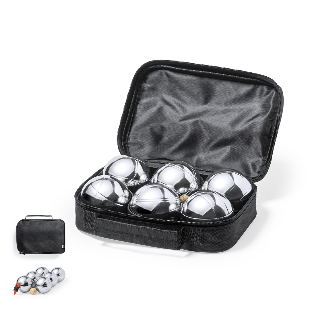 Juego personalizado Petanca Boliche de alta calidad con funda RPET - Verano - Regalo Promocional Personalizado