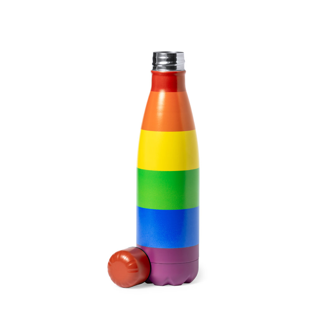 Bidón Jedet 790ml acero inox Rainbow multicolor