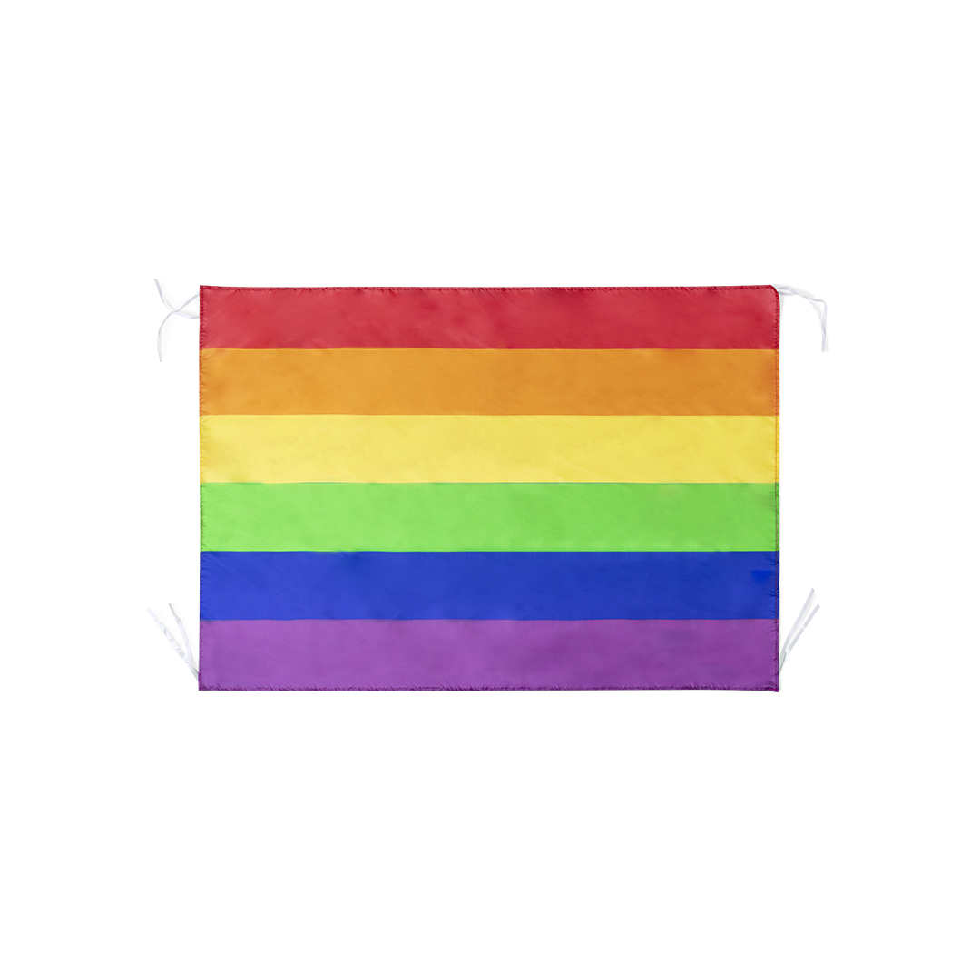 Bandera Zerolox Rainbow multicolor orgullo - Eventos y congresos - Regalo Promocional Personalizado