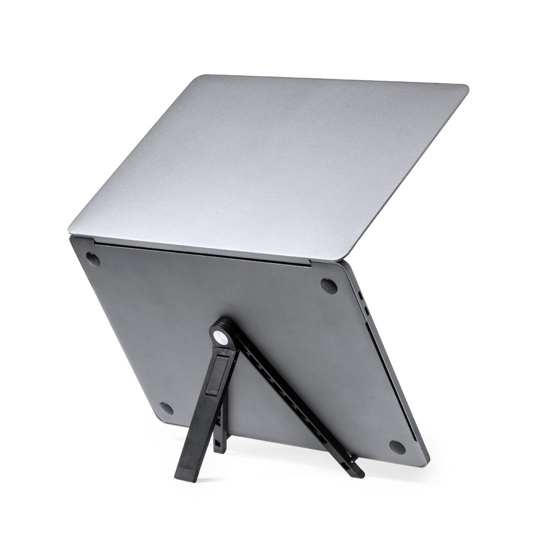 Soporte para móviles y portátil 13" personalizado Koimar plegable de ABS - Tecnología - Regalo Promocional Personalizado - vista alternativa