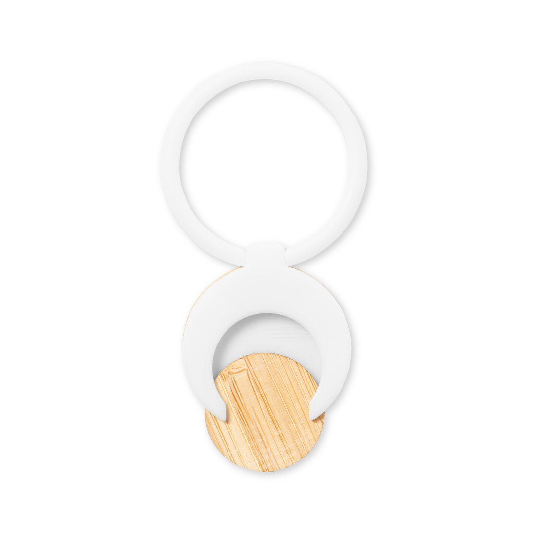 Soporte multifunción para smartphone personalizado Pashel de ABS y bambú - Tecnología - Regalo Promocional Personalizado - imagen 5