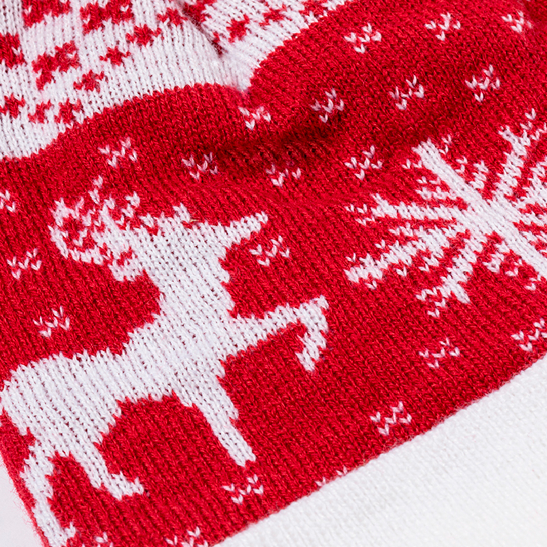 Gorro personalizado Elenix navideño poliéster acrílico