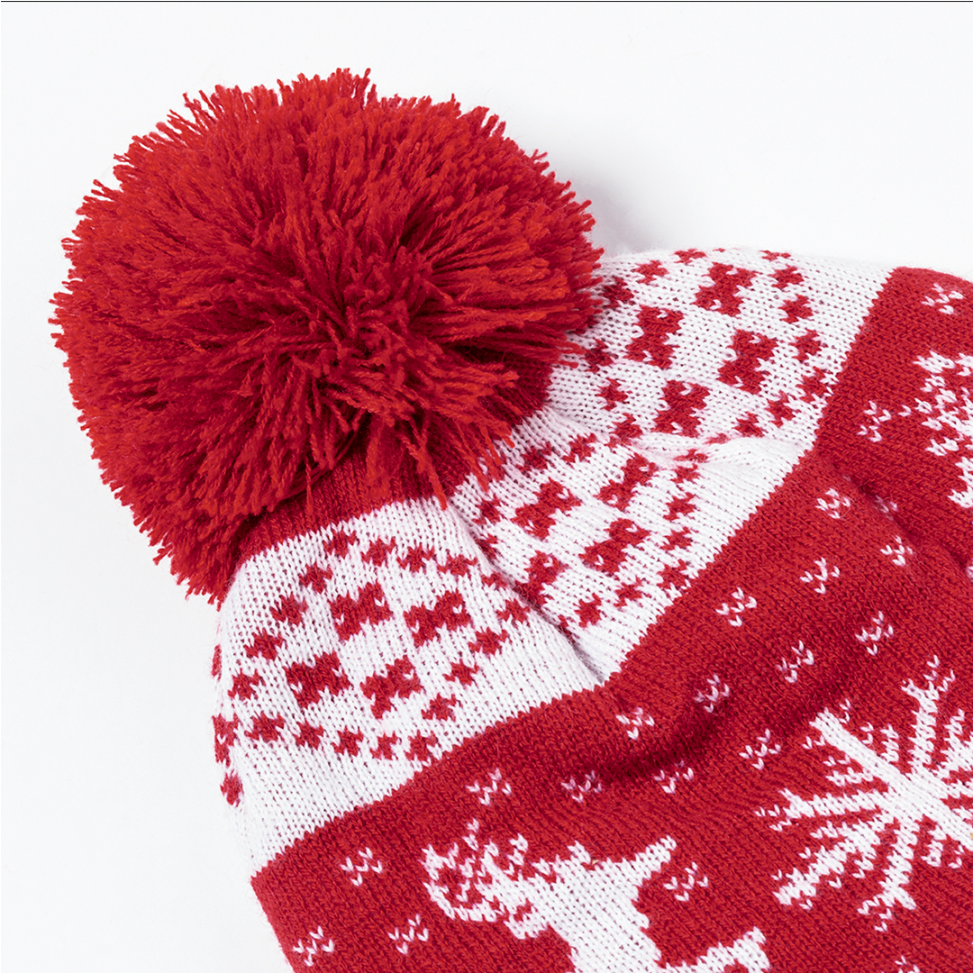 Gorro personalizado Elenix navideño poliéster acrílico - Navidad - Regalo Promocional Personalizado - imagen 4