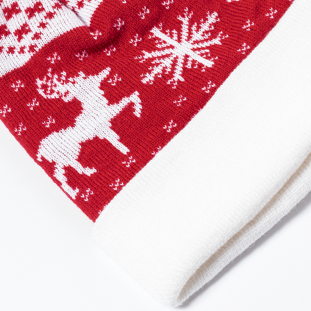 Gorro personalizado Elenix navideño poliéster acrílico - Navidad - Regalo Promocional Personalizado - imagen 5