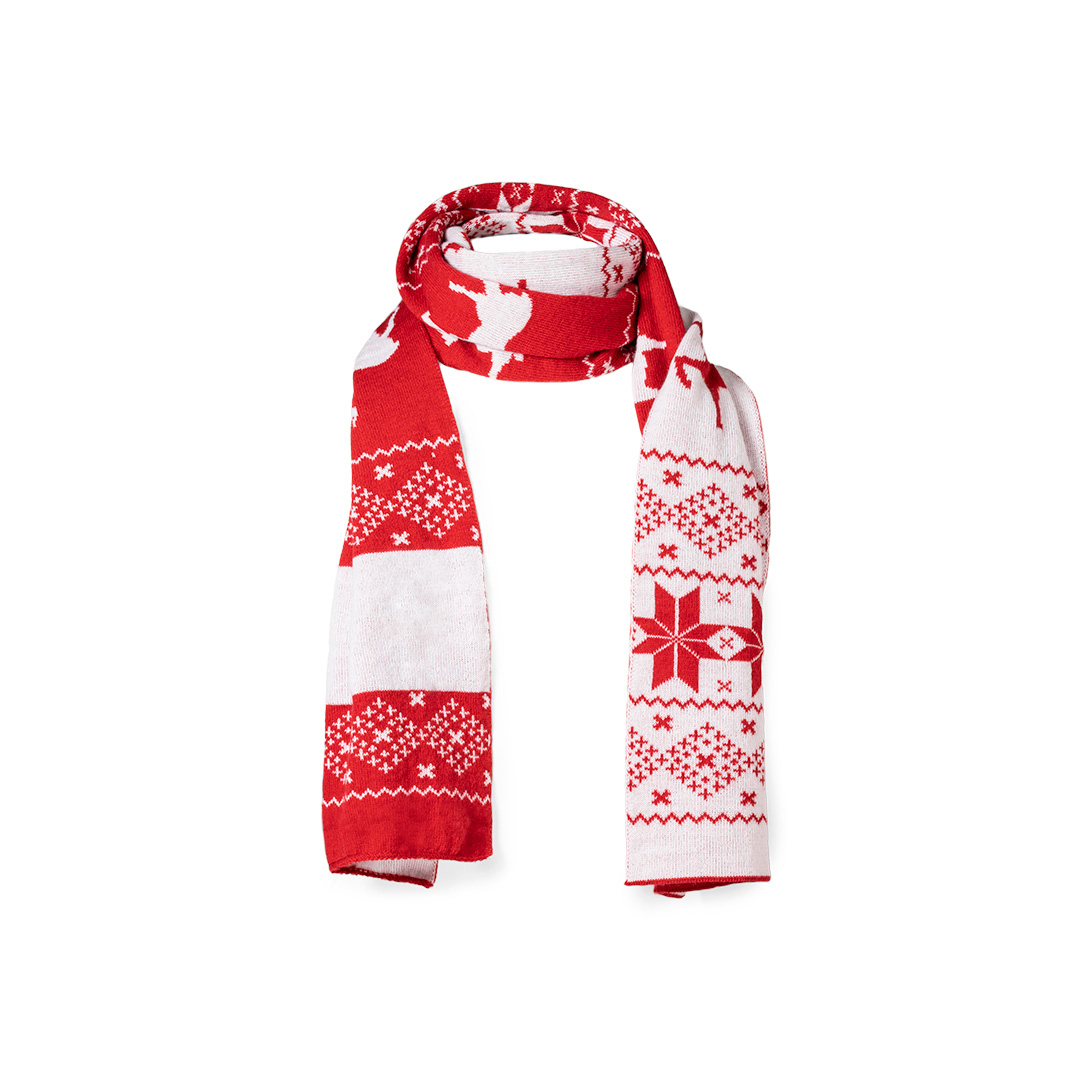 Bufanda personalizada Luka navideña de poliéster acrílico con motivos festivos - Ropa y accesorios - Regalo Promocional Personalizado - imagen 4
