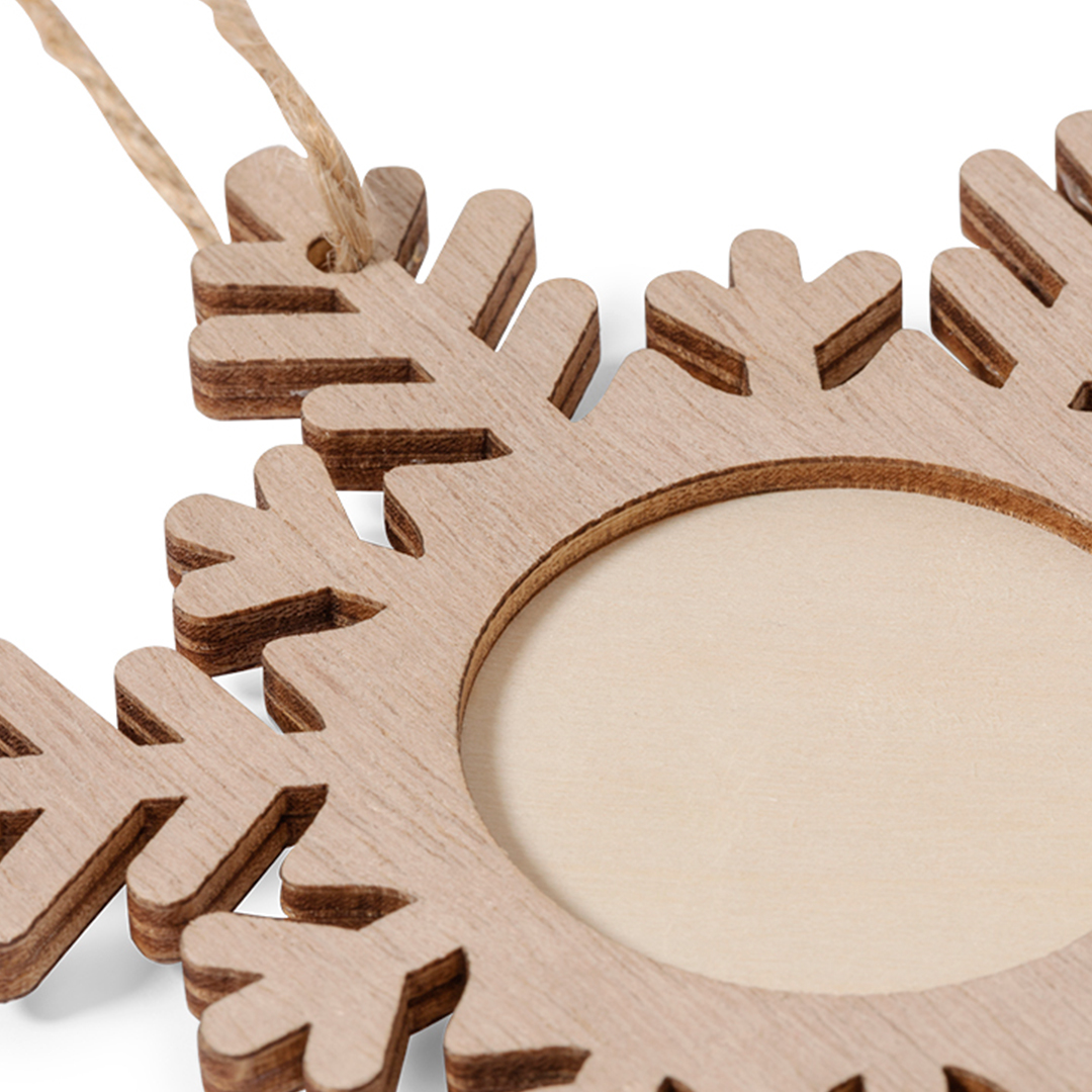 Adorno Portafotos Jorik navideño de madera con 3 diseños diferentes - Navidad - Regalo Promocional Personalizado - imagen 3