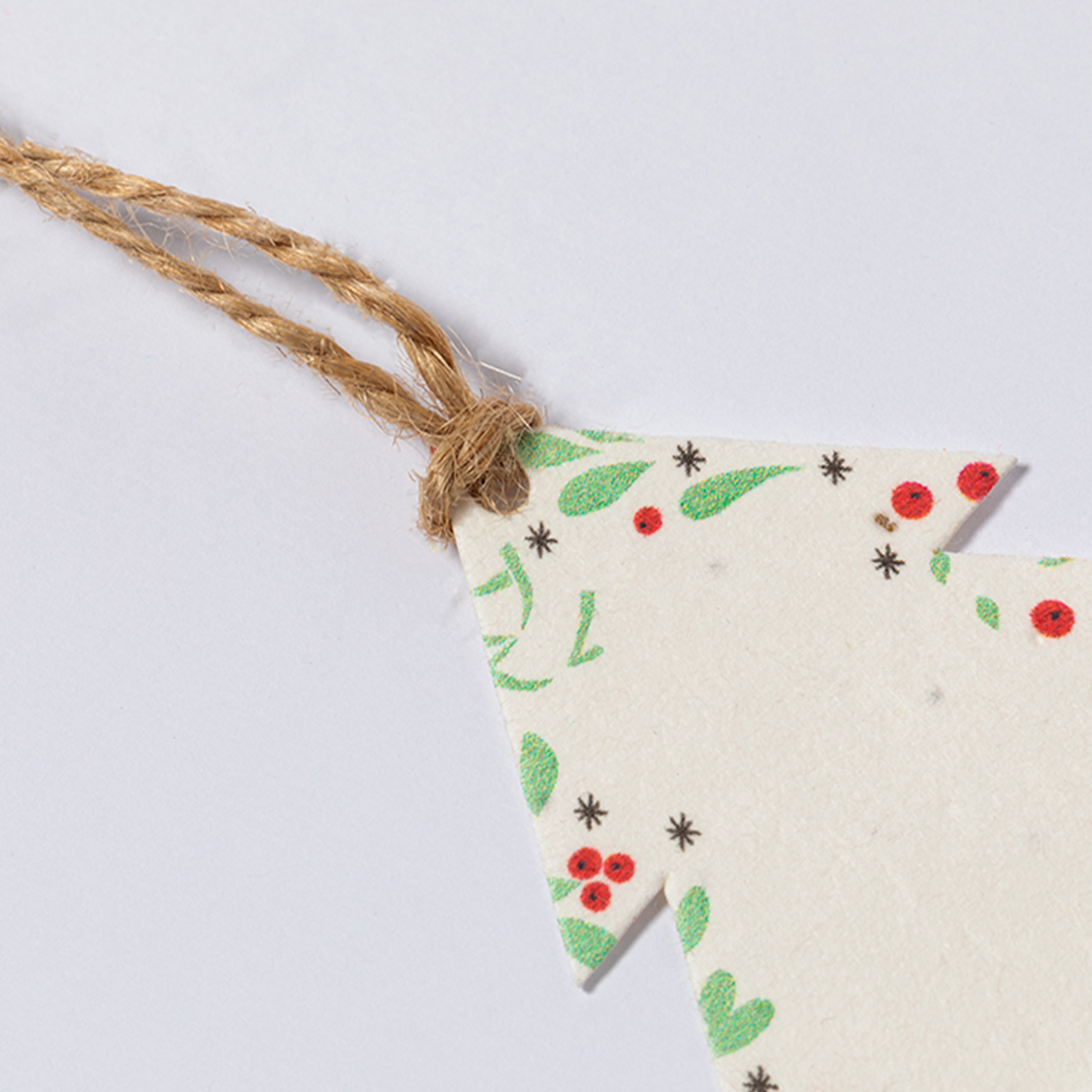 Adorno Semillas Boster navideño y sostenible con semillas de petunia - Navidad - Regalo Promocional Personalizado - imagen 7