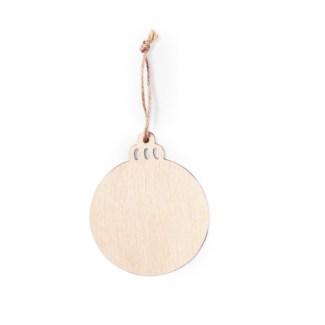 Adorno Fultom navideño de madera natural disponible en 4 diseños - Navidad - Regalo Promocional Personalizado - imagen 3