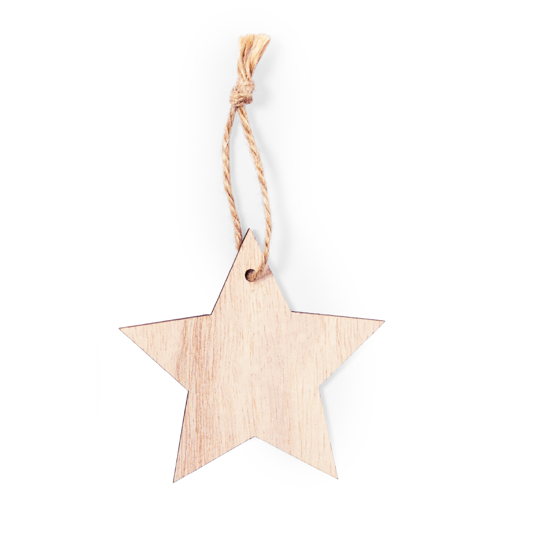 Adorno Fultom navideño de madera natural disponible en 4 diseños - Navidad - Regalo Promocional Personalizado - imagen 5