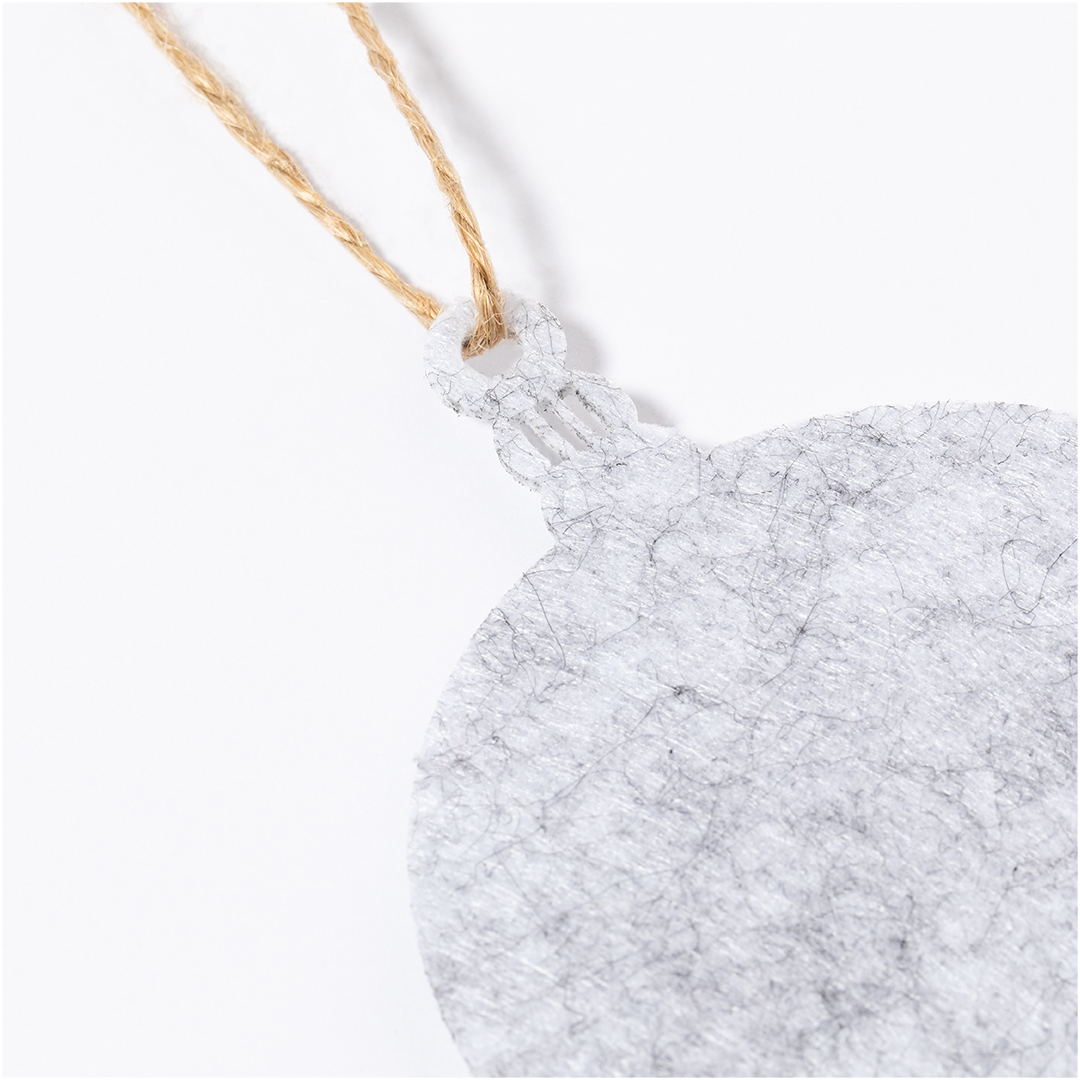 Set adornos personalizado Chandun navideños de fieltro 3 piezas