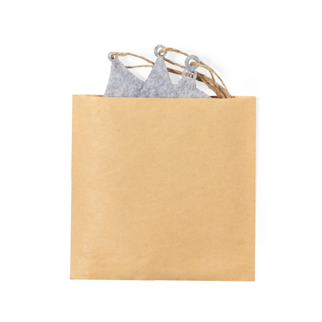 Set adornos personalizado Chandun navideños de fieltro 3 piezas - Packs de regalo personalizado - Regalo Promocional Personalizado - imagen 7