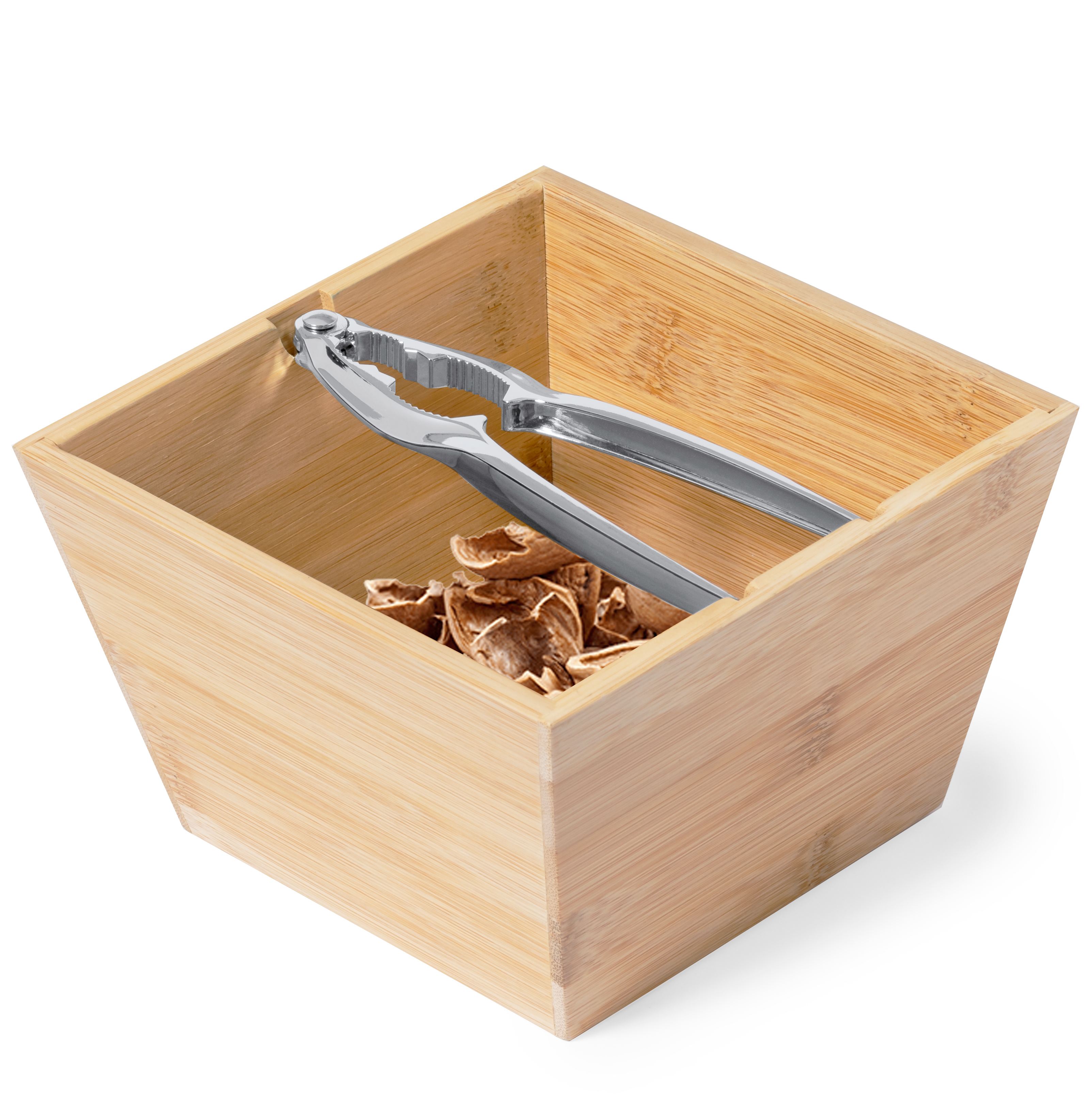 Cascanueces personalizado Batsly set de bambú con bowl 1,4L