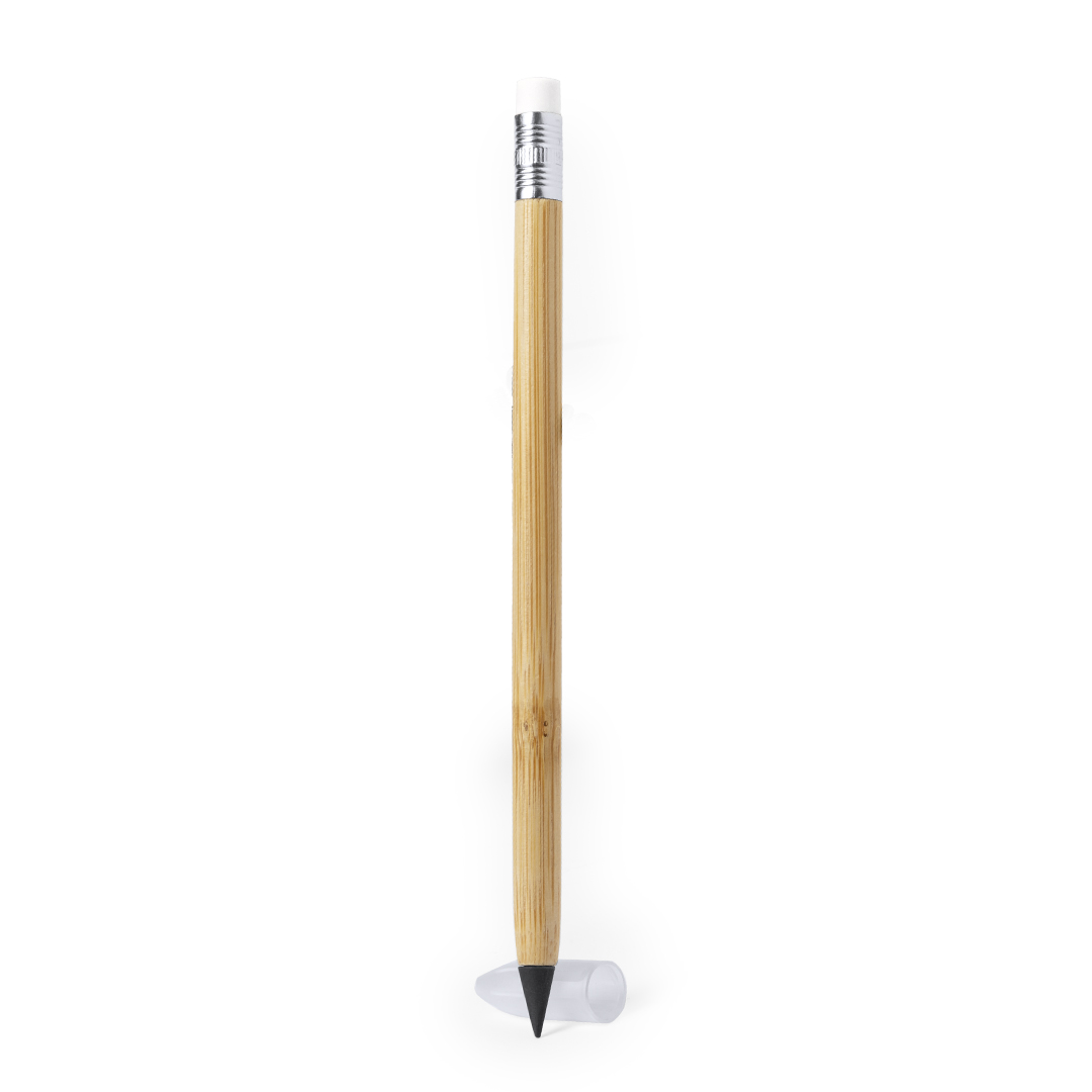 Lápiz eterno personalizado Billy de bambú - Oficina - Regalo Promocional Personalizado