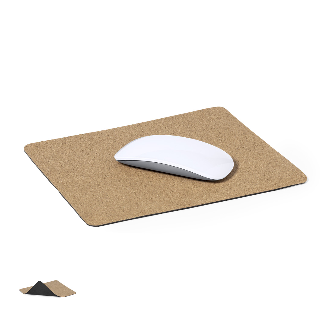 Alfombrilla ratón Tonya de corcho - Oficina - Regalo Promocional Personalizado