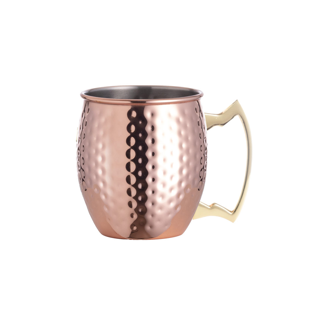 Taza de caro inox personalizada Indya de 500ml con recubrimiento de cobre - Tazas y vasos personalizados - Regalo Promocional Personalizado - imagen 3