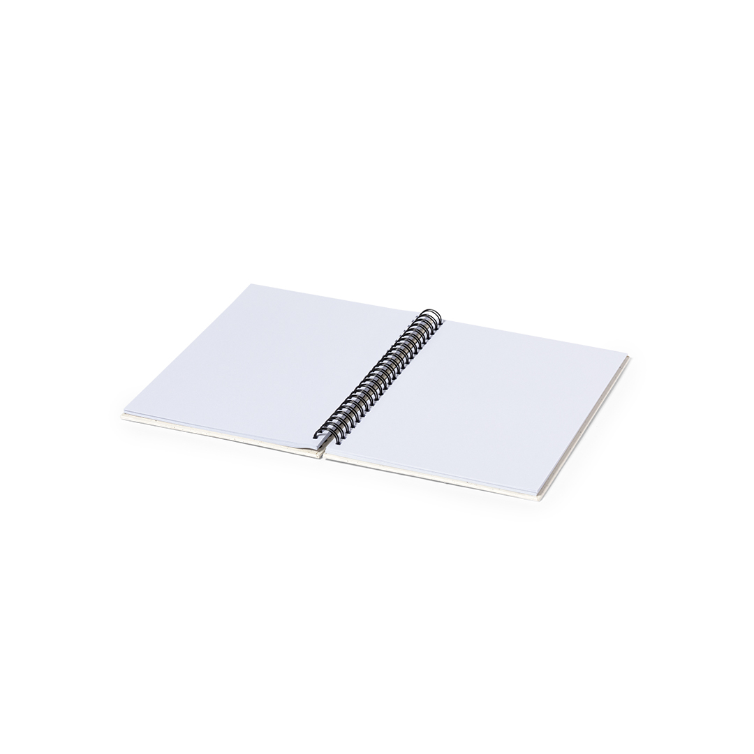 Libreta personalizada Hantiz A5 de cartón reciclado con hojas recicladas - Oficina - Regalo Promocional Personalizado - imagen 3