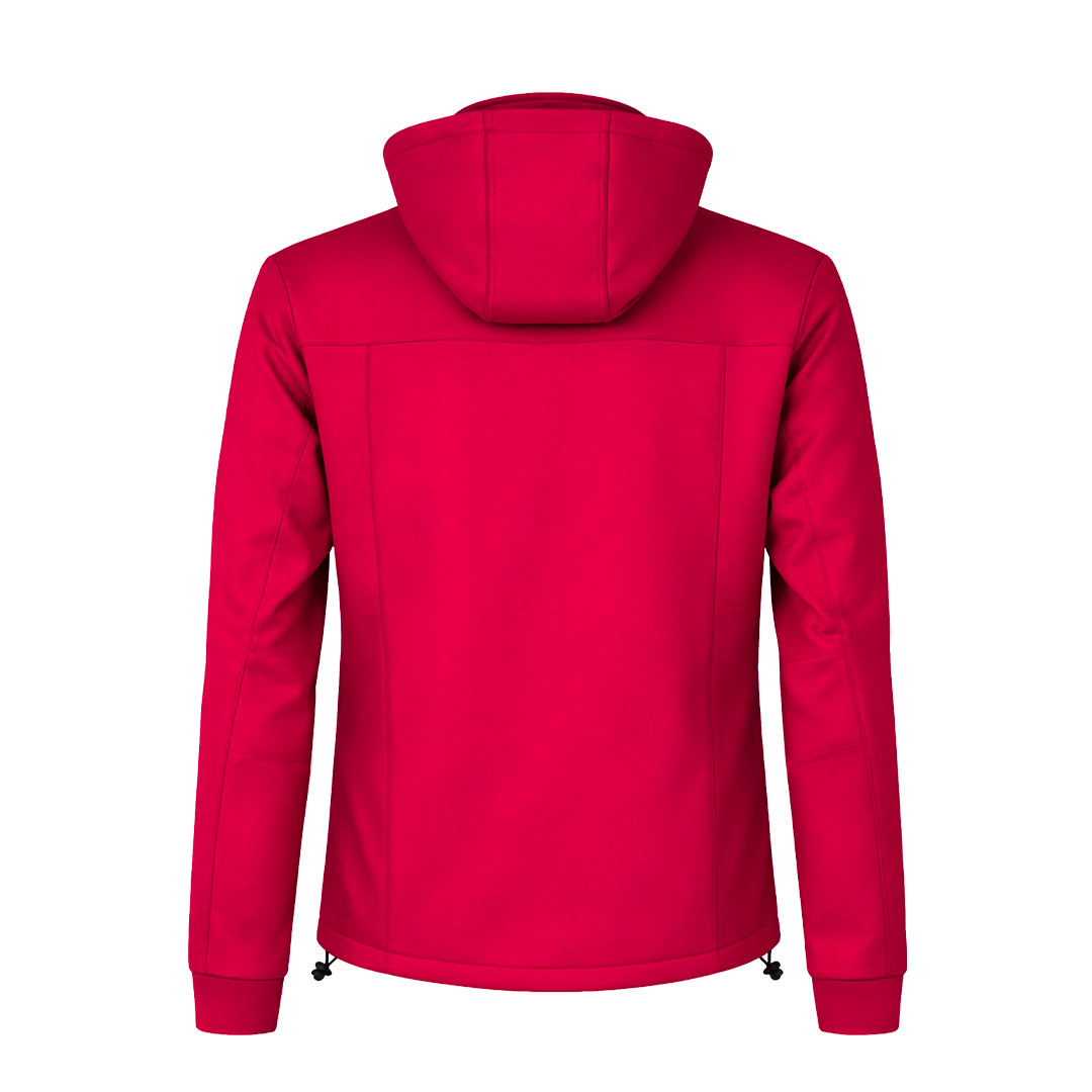 Chaqueta personalizada Grechel de soft shell 300g con capucha desmontable - Ropa y accesorios - Regalo Promocional Personalizado - vista alternativa
