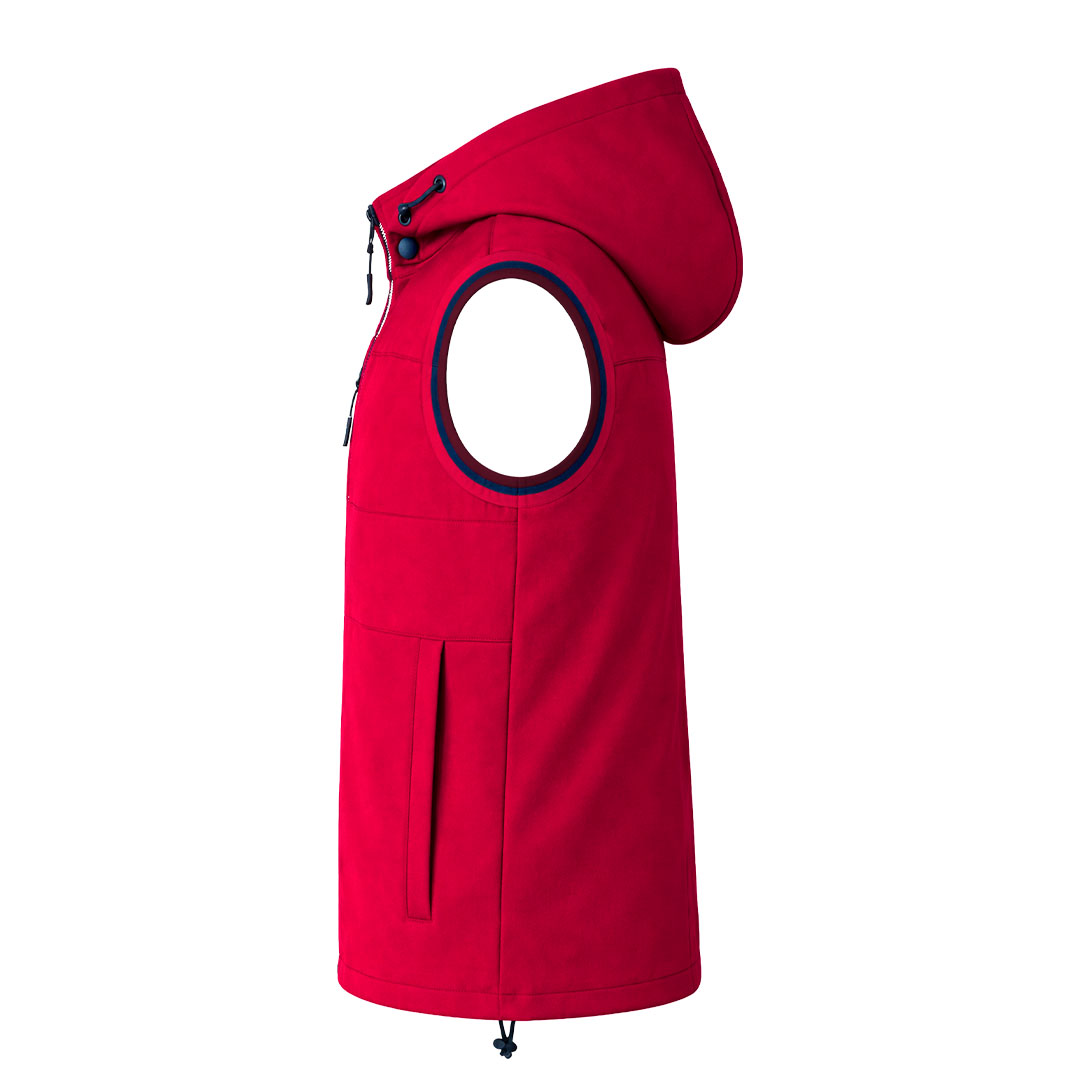 Chaleco personalizado Seldon de soft shell 300g con capucha desmontable - Ropa y accesorios - Regalo Promocional Personalizado - imagen 3
