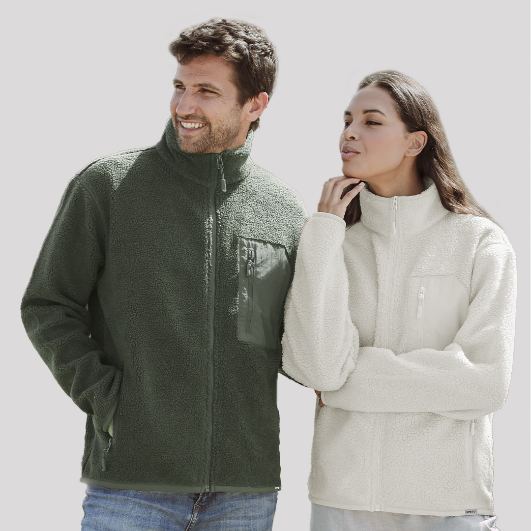 Chaqueta personalizada Killian sherpa de RPET 450g estilo borrego - Ropa y accesorios - Regalo Promocional Personalizado