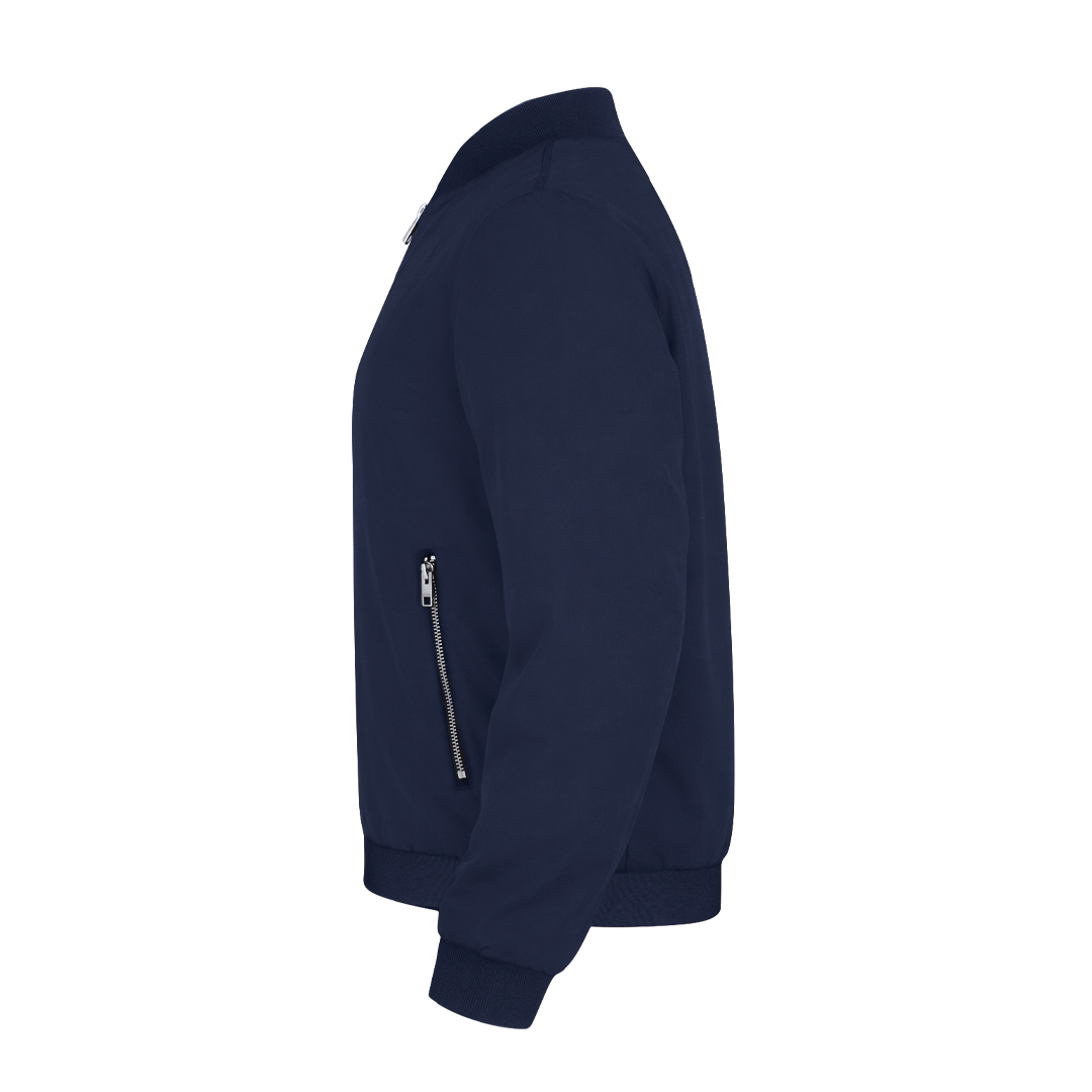 Chaqueta personalizada Pinkman bomber de poliéster con cuello béisbol