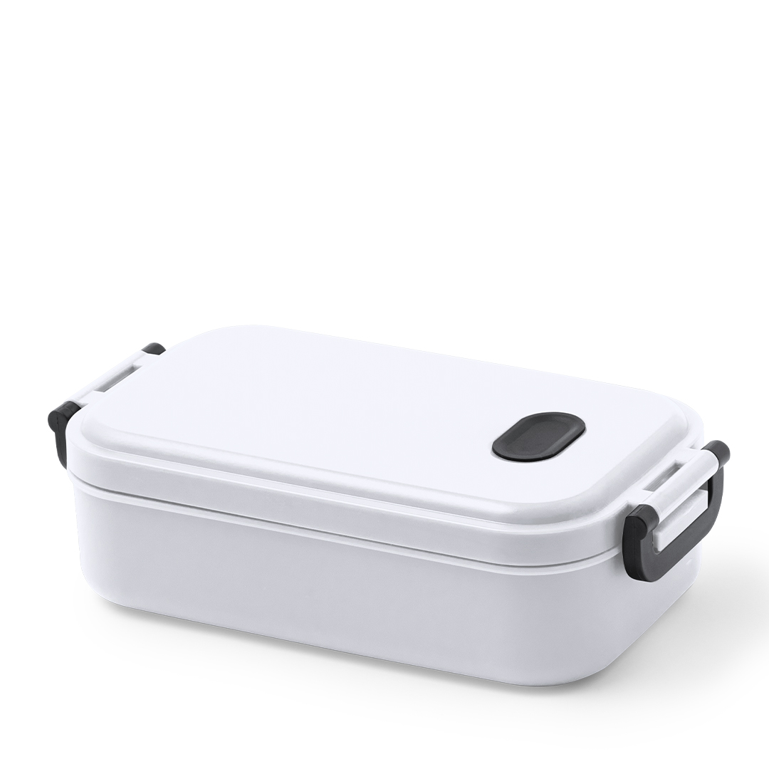Fiambrera personalizada Alexia de PP reciclado de 900ml libre de BPA - Viaje - Regalo Promocional Personalizado