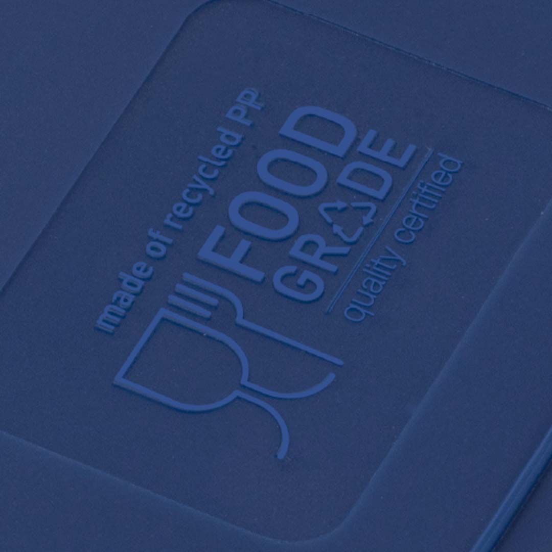 Vaso plegable personalizado Jado de PP reciclado mate de 220ml