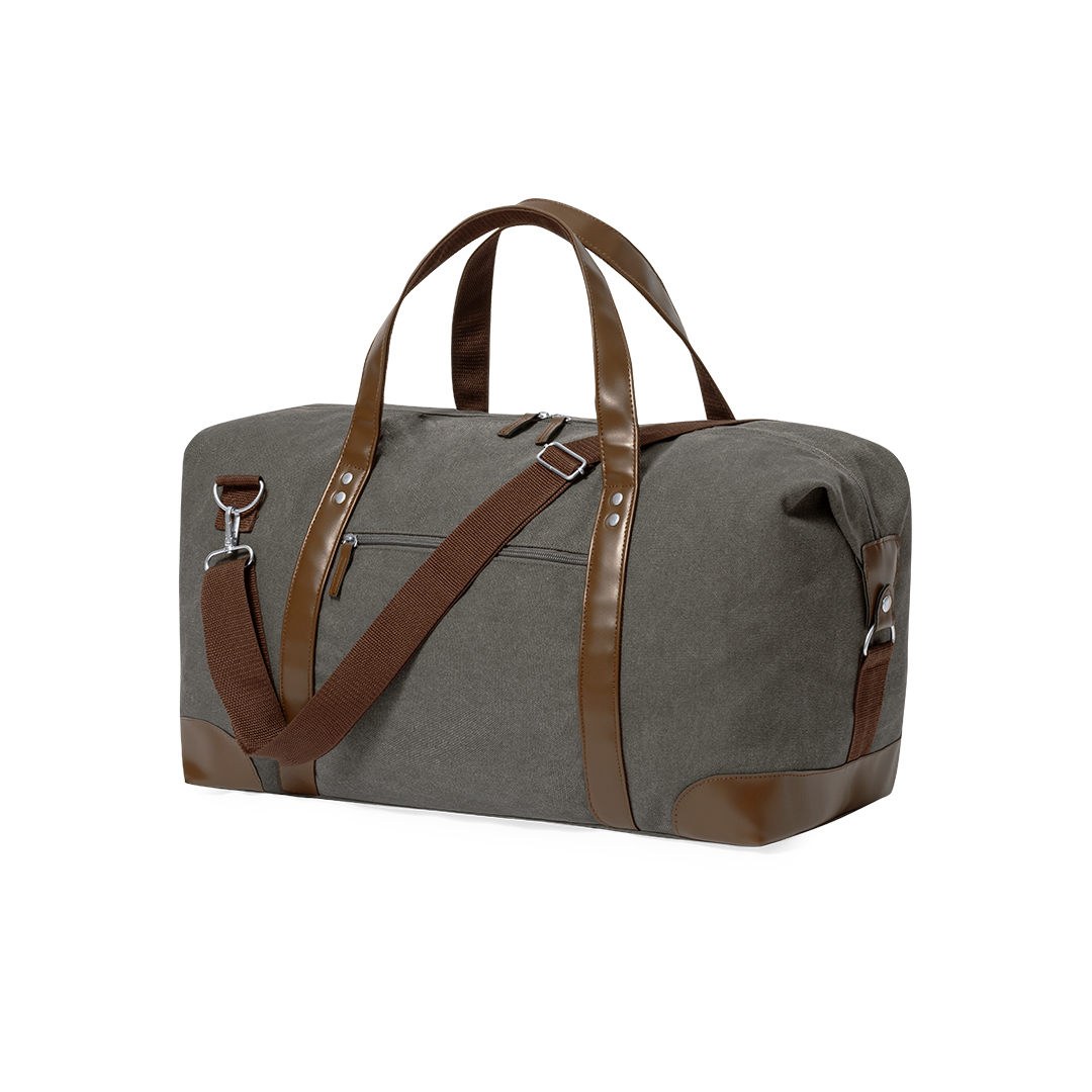 Bolso personalizado Sharyl de canvas 475g/m2 con asas de polipiel - Viaje - Regalo Promocional Personalizado - imagen 8