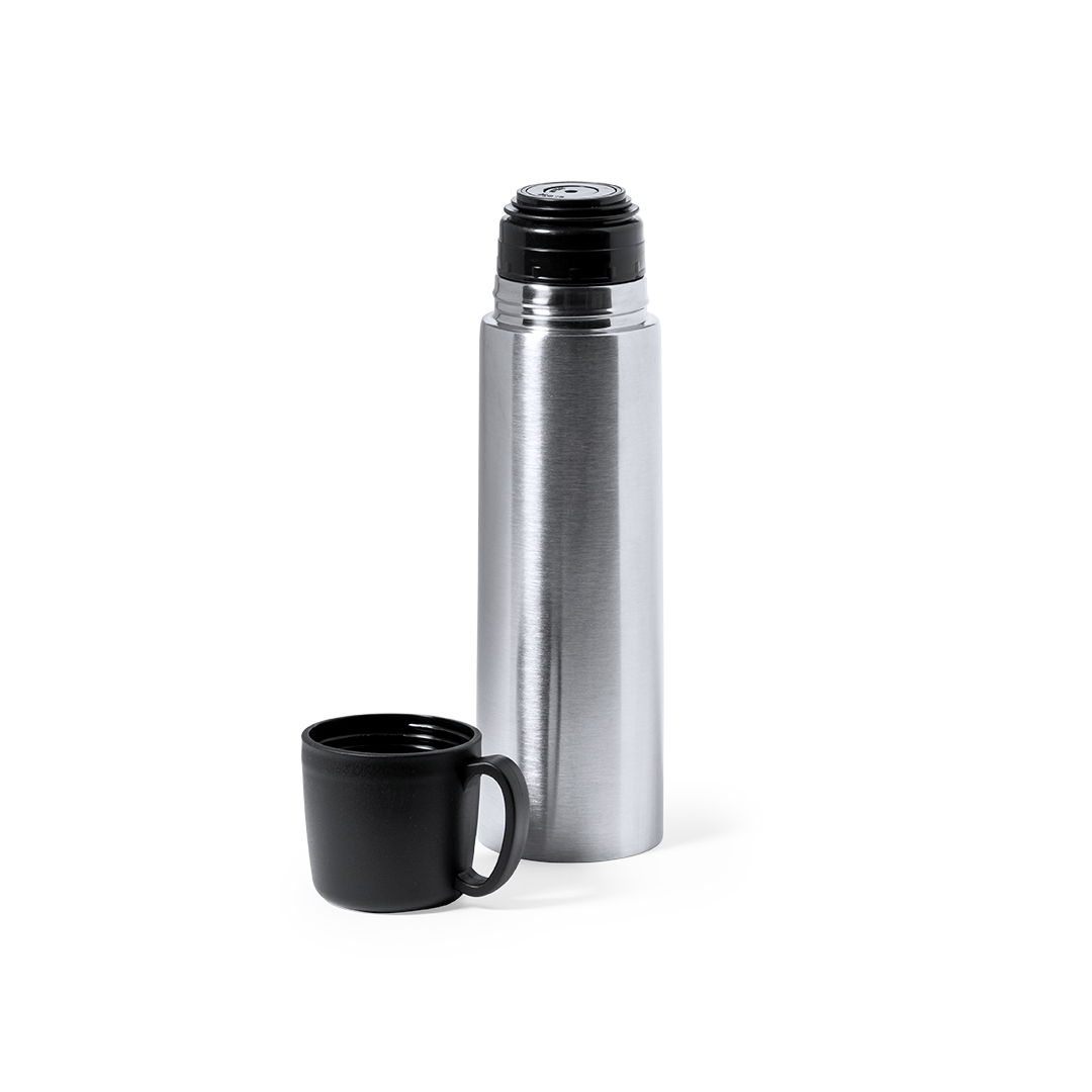 Termo personalizado Tibber de acero inoxidable con taza de 500ml - Termos personalizados - Regalo Promocional Personalizado - vista alternativa