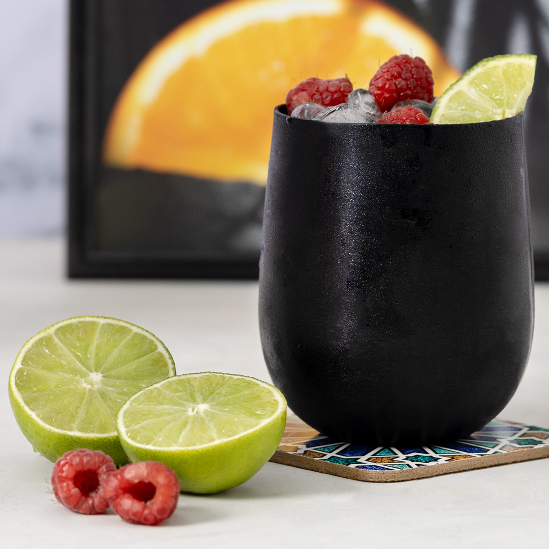Vaso de aluminio personalizado Amely metalizado de 480ml - Tazas y vasos personalizados - Regalo Promocional Personalizado - vista alternativa